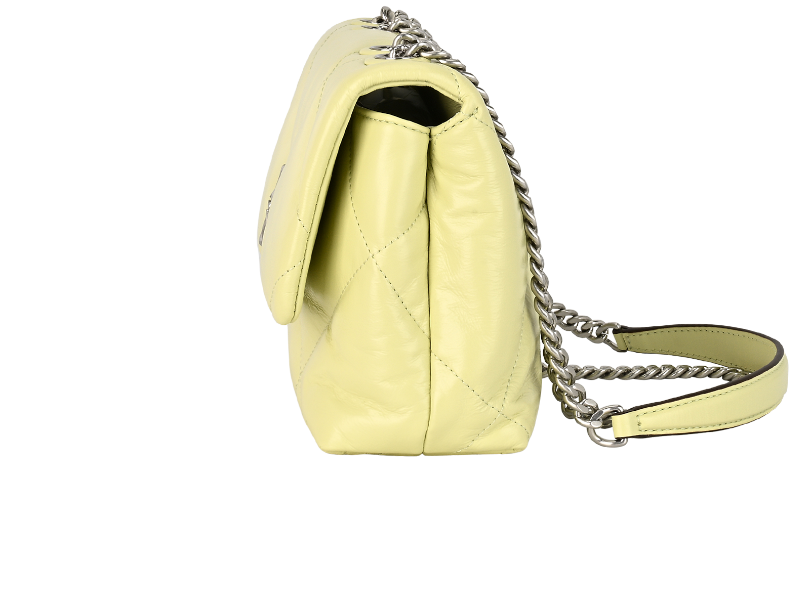 Small Kira, &pound;170, Handbags, Green, Leather, Bottom view